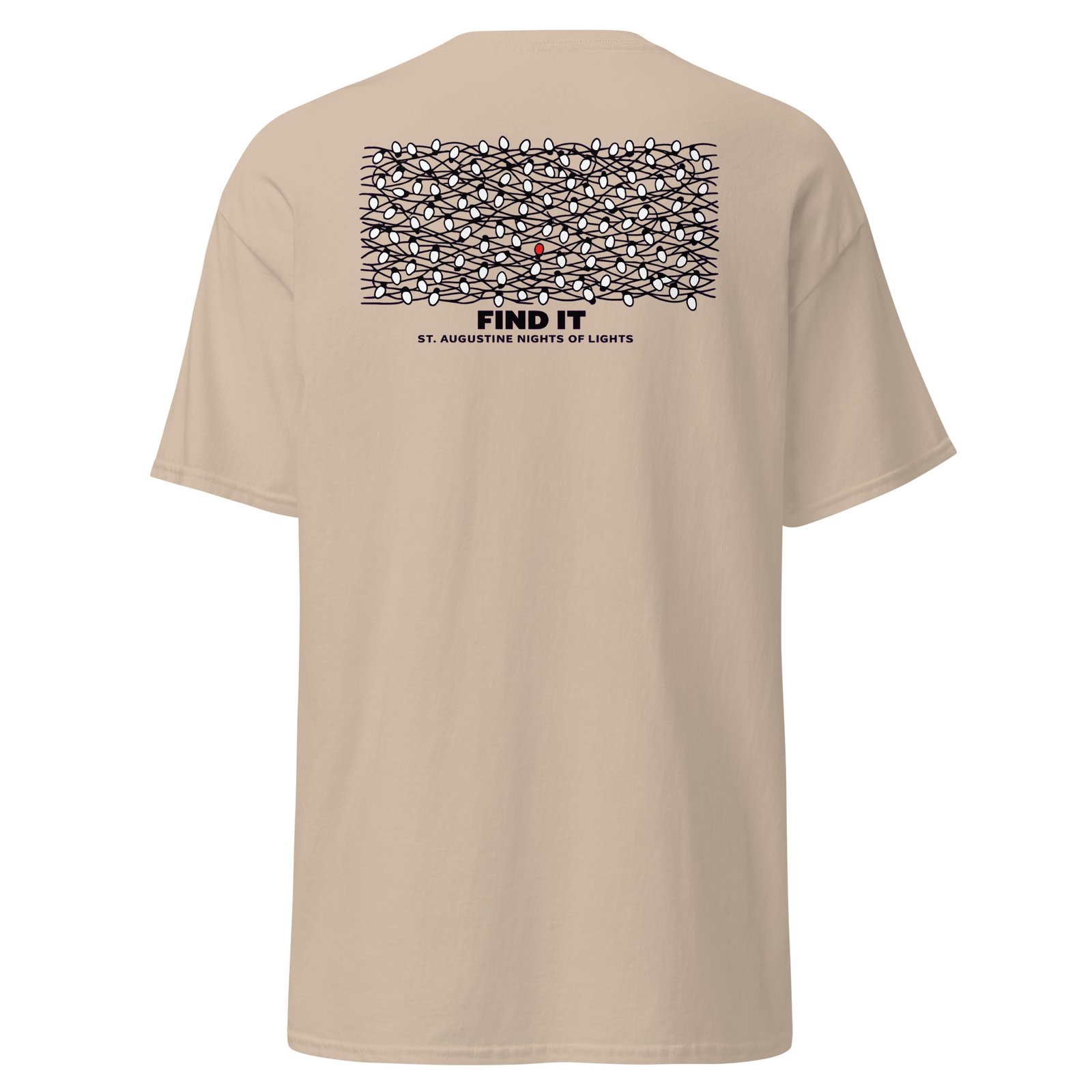 Find It Tangle Nights of Lights Unisex classic tee - Image 4