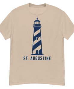 St. Augustine Large Light Unisex tee - Image 7