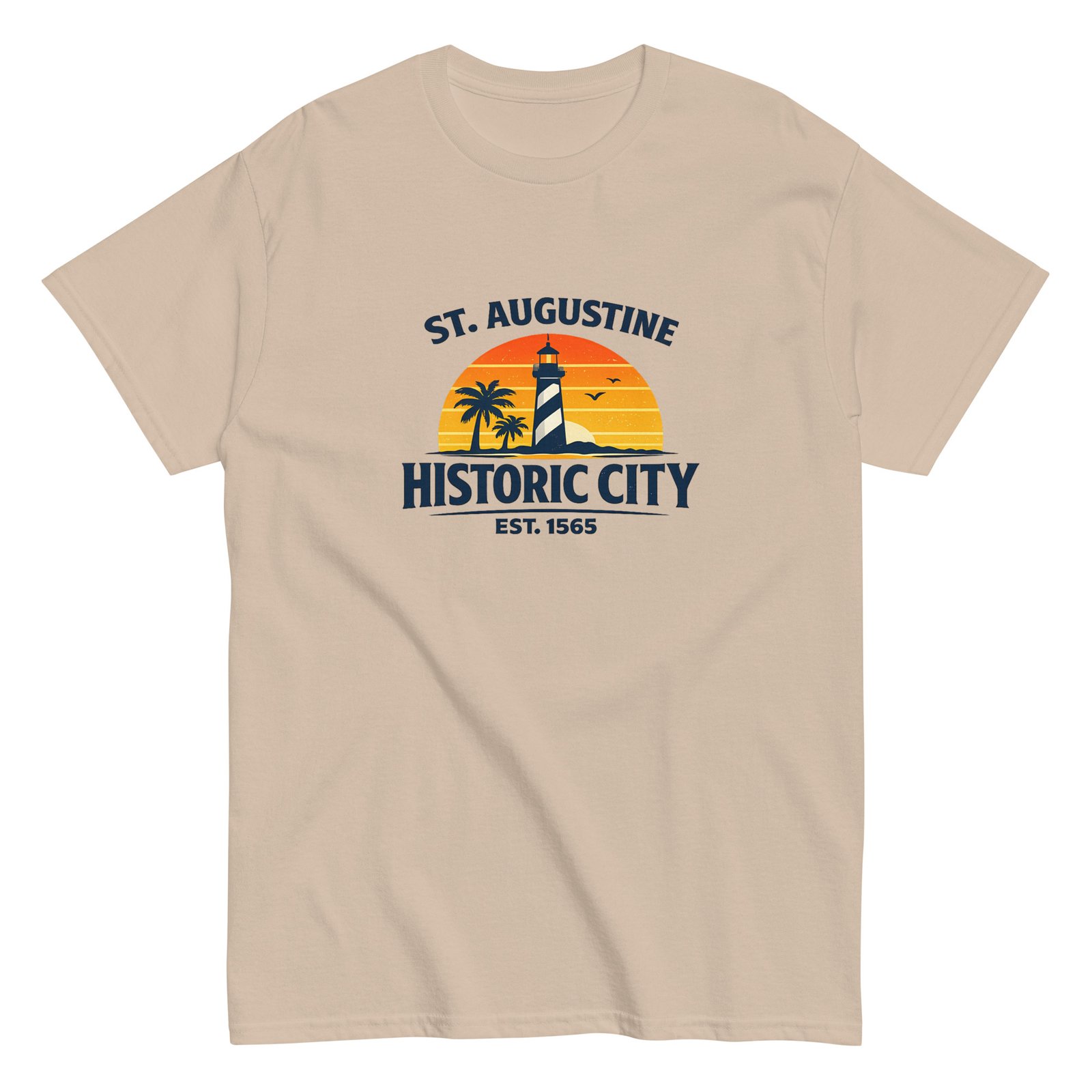 St. Augustine Historic City Est Sunrise LH Unisex tee - Image 2