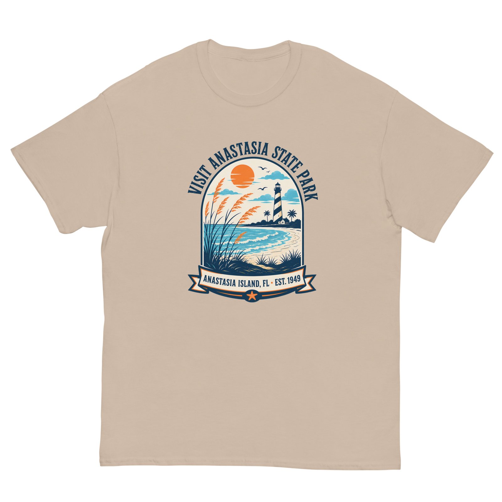 Visit Anastasia State Park Unisex tee - Image 6