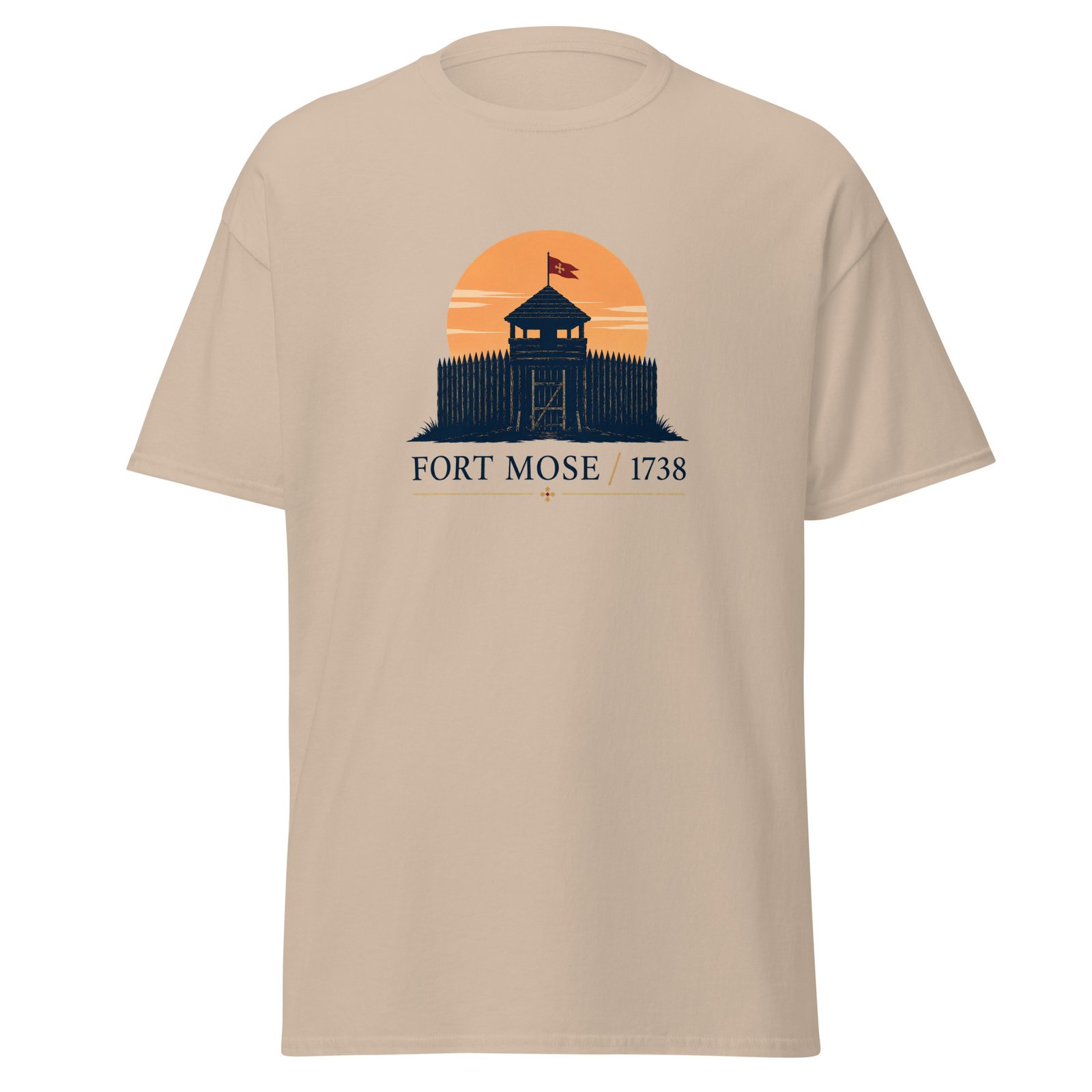Fort Mose 1738 Unisex classic tee - Image 8
