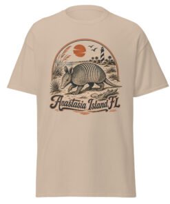 Armadillo Anastasia Island FL Unisex classic tee