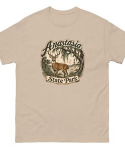 Alternative view of Anastasia State Park Deer Unisex classic tee