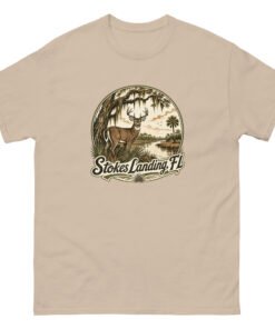 Alternative view of Stokes Landing Deer Unisex classic tee