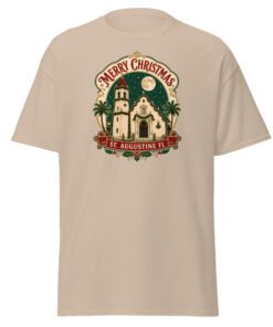 Merry Christmas St. Augustine FL Unisex classic tee - Image 5