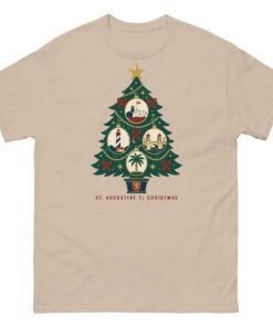 St. Augustine Christmas Tree Unisex classic tee - Image 4