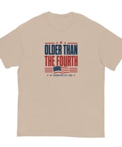 Alternative view of Older Than the Fourth St. Augustine Unisex classic tee