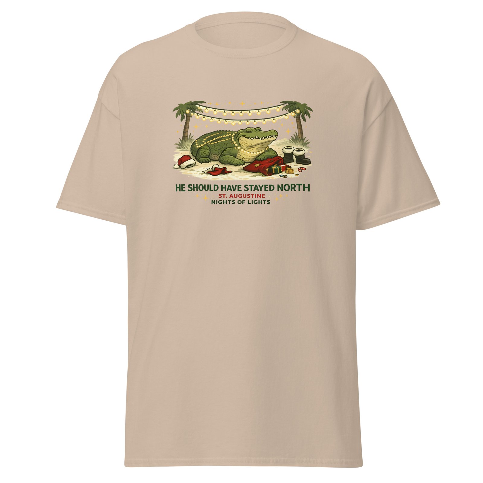 Should Have Stayed North Unisex classic tee - Image 4
