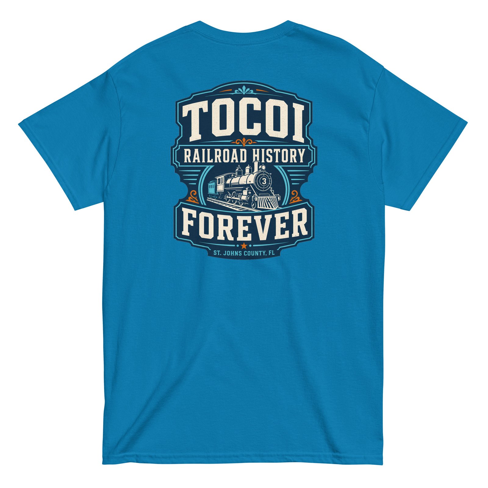 Tocoi Railroad History Unisex tee - Image 3