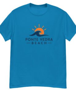 Alternative view of Ponte Vedra Beach Wave Unisex tee