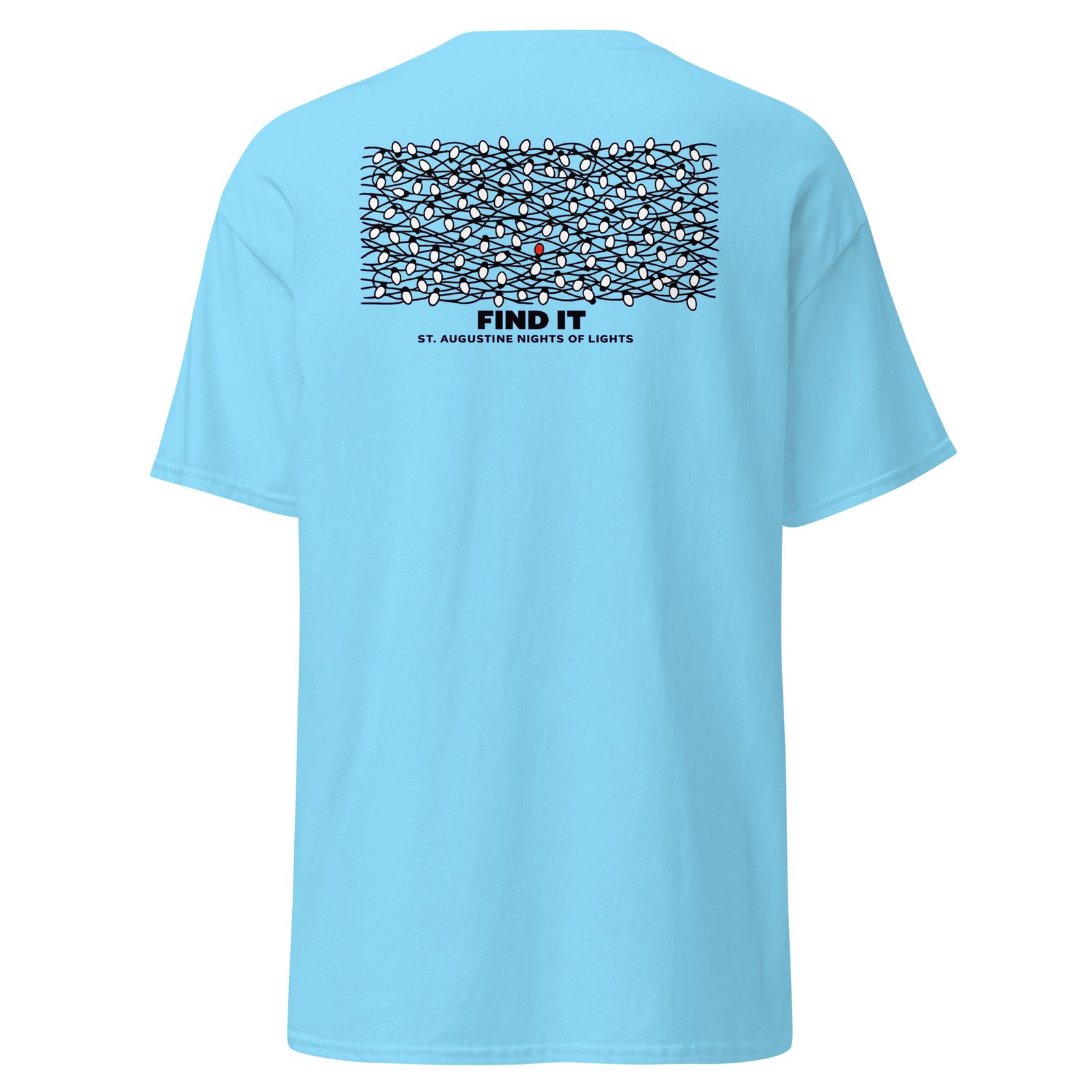 Find It Tangle Nights of Lights Unisex classic tee - Image 6