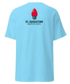 St. Augustine Nights Red Bulb Unisex classic tee - Image 7