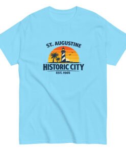 St. Augustine Historic City Est Sunrise LH Unisex tee - Image 3
