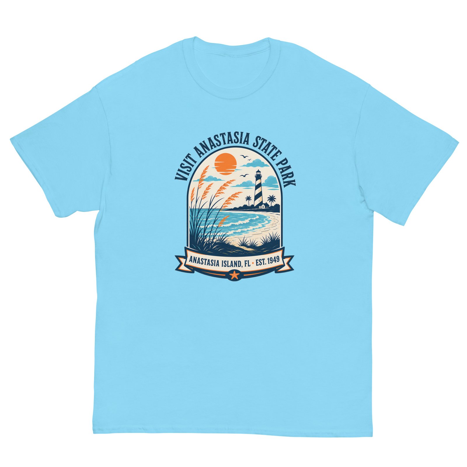 Visit Anastasia State Park Unisex tee - Image 8