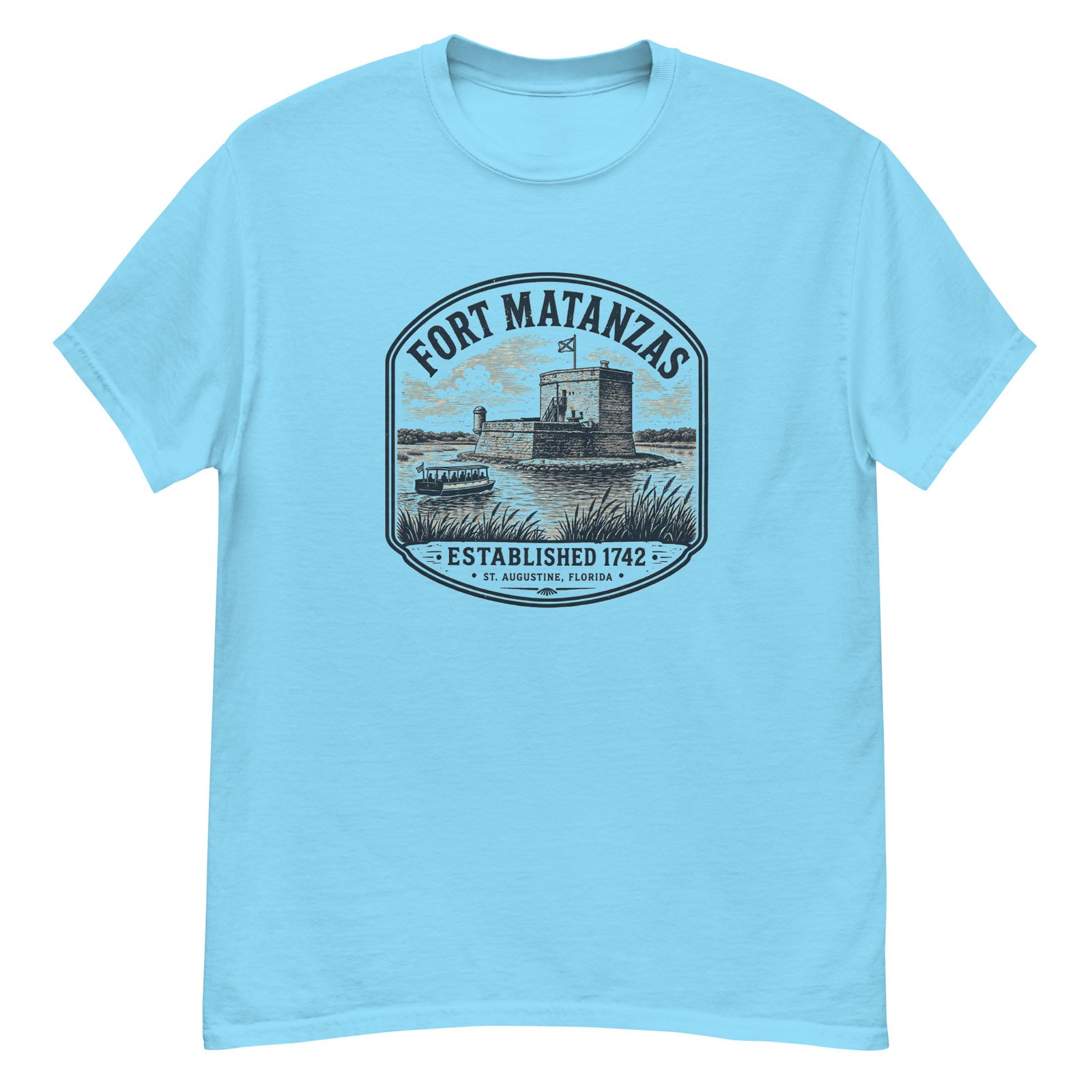 Fort Matanzas Established 1742 Unisex tee - Image 5