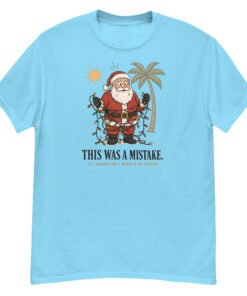 Santa Mistake Nights of Lights Unisex classic tee - Image 7