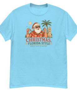 Christmas Florida Style Unisex classic tee - Image 4