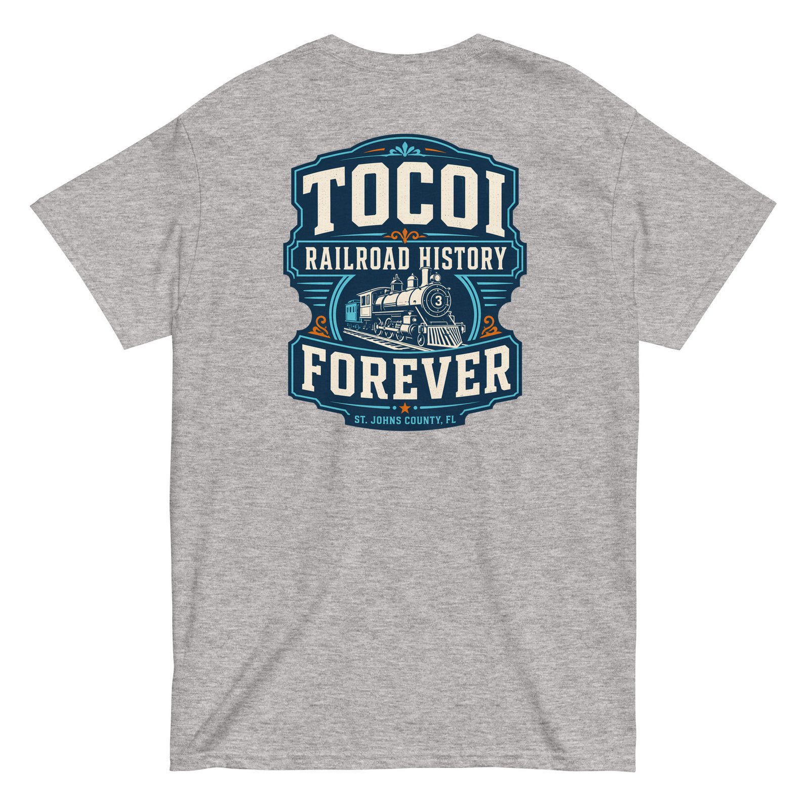 Tocoi Railroad History Unisex tee - Image 4