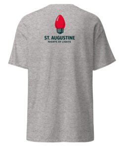 St. Augustine Nights Red Bulb Unisex classic tee - Image 5