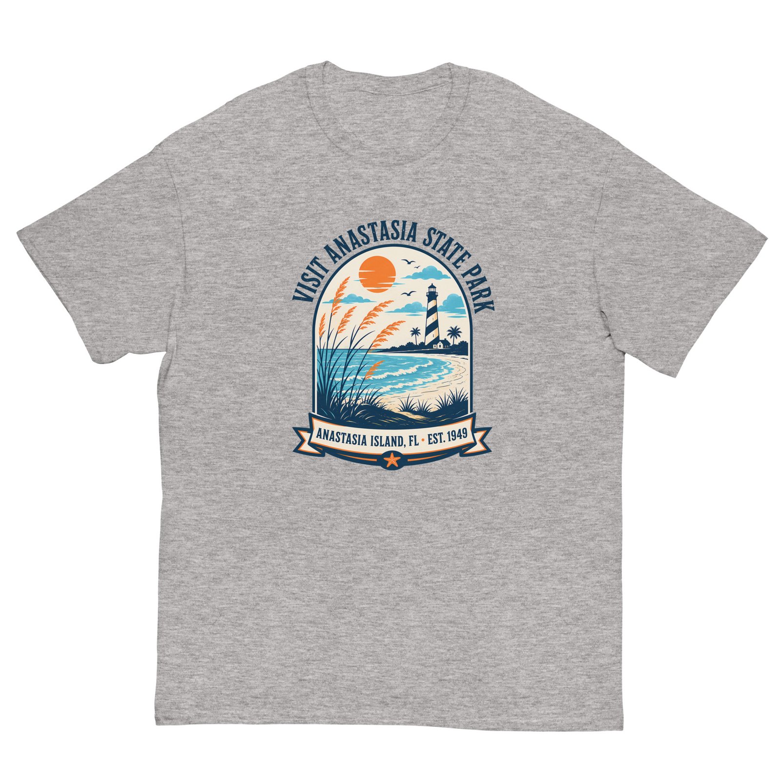 Visit Anastasia State Park Unisex tee - Image 5