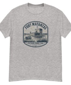 Fort Matanzas Established 1742 Unisex tee - Image 2