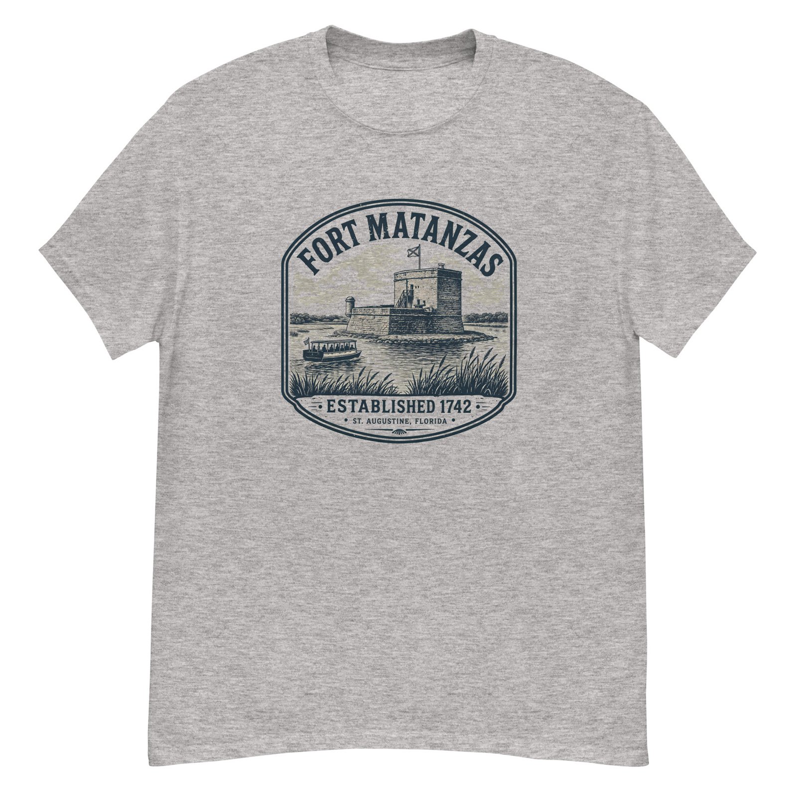 Fort Matanzas Established 1742 Unisex tee - Image 2