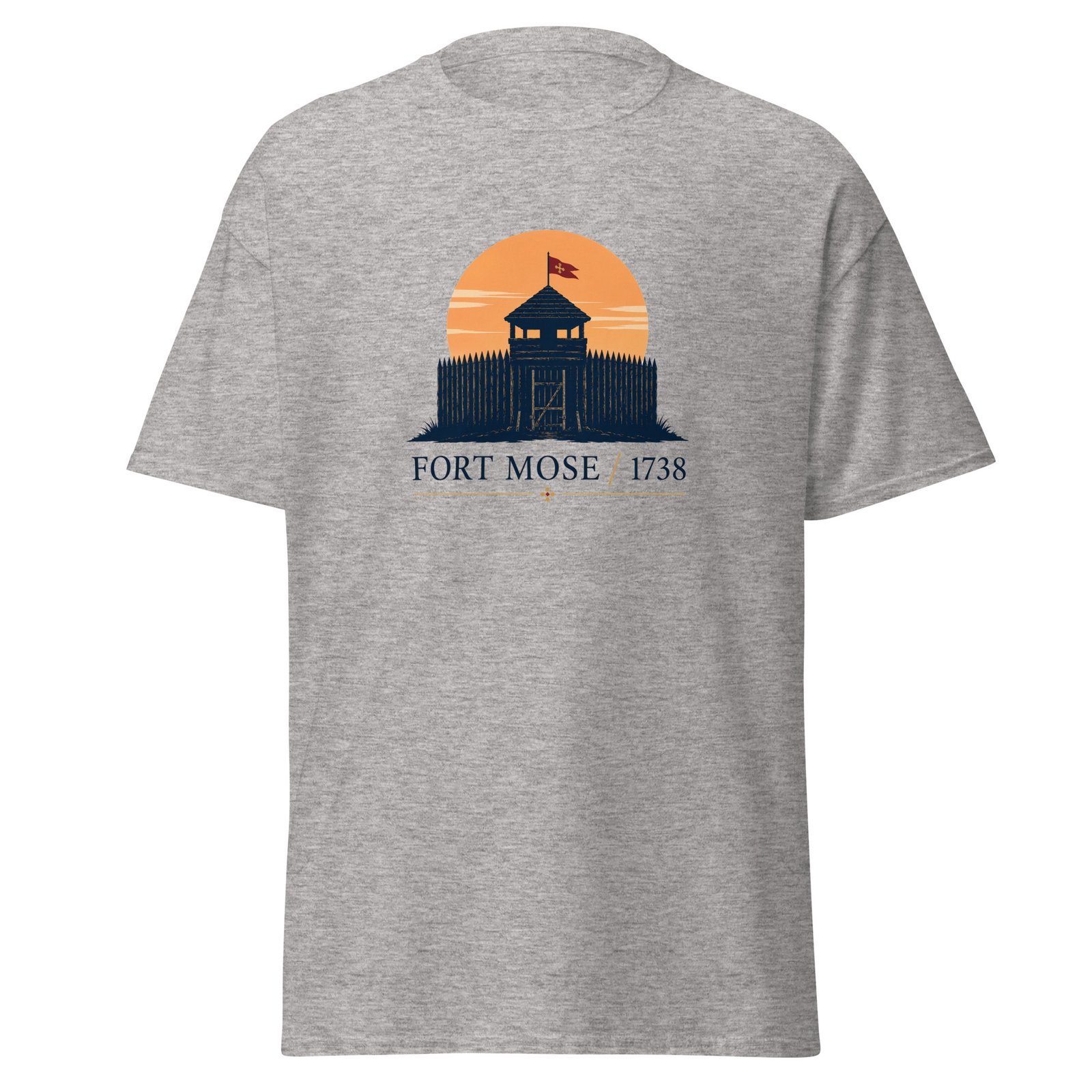 Fort Mose 1738 Unisex classic tee - Image 7