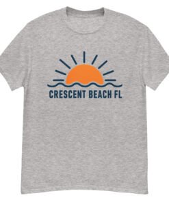 Alternative view of Crescent Beach FL Sun Unisex classic tee