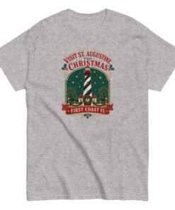 Visit St. Augustine Christmas First Coast Unisex classic tee