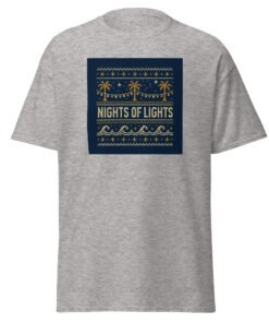 Nights of Lights Pattern Unisex classic tee