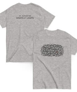 St. Augustine Nights of Lights Tangle Unisex classic tee - Image 4