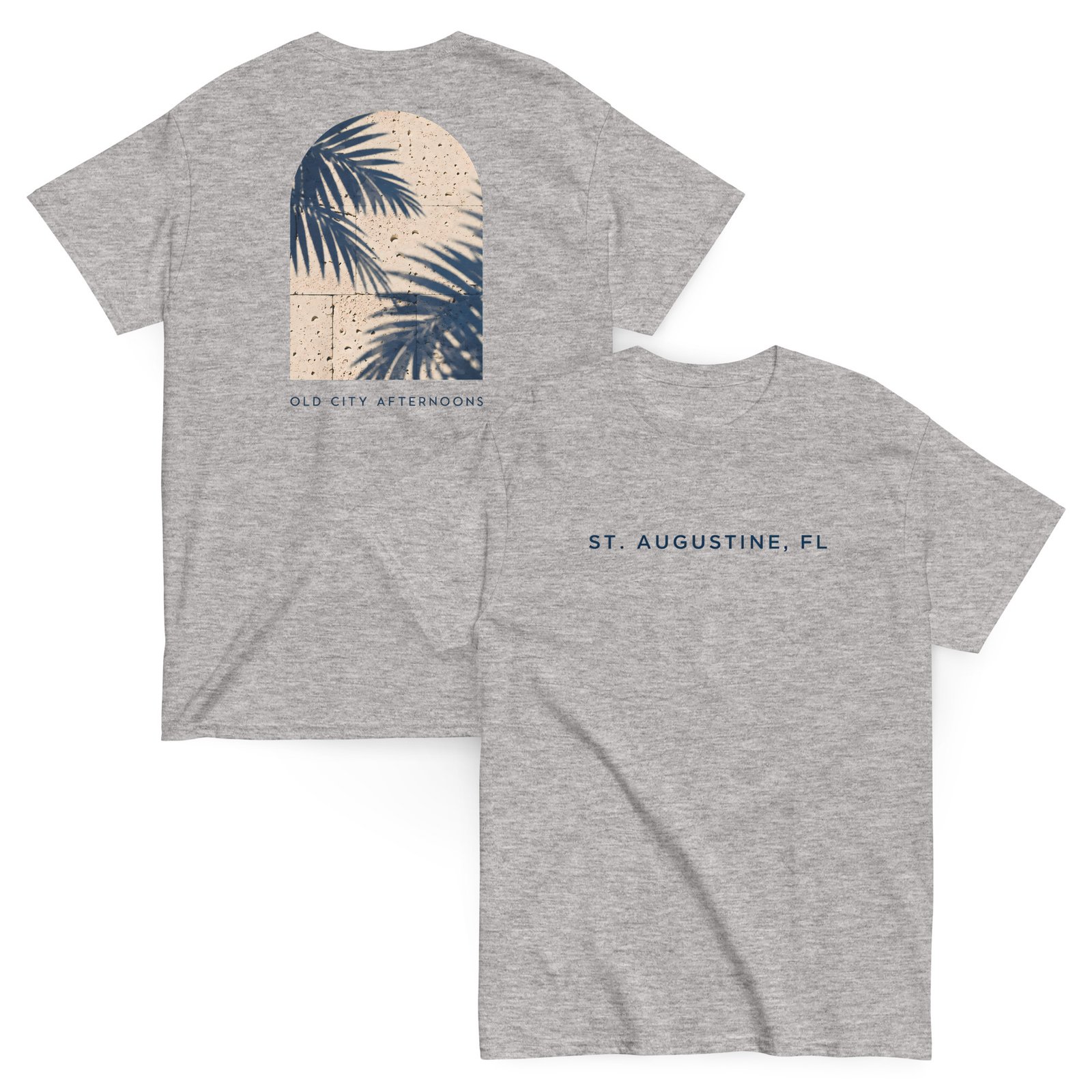 Old City Afternoons Unisex classic tee - Image 3