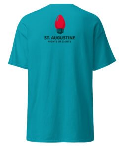 St. Augustine Nights Red Bulb Unisex classic tee - Image 4