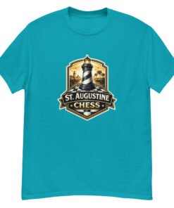 St. Augustine Chess Lighthouse Rook Unisex tee - Image 10