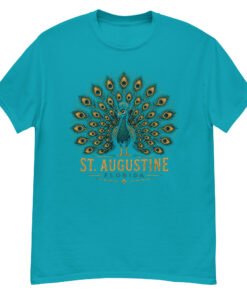 St. Augustine Peacock Unisex classic tee - Image 7