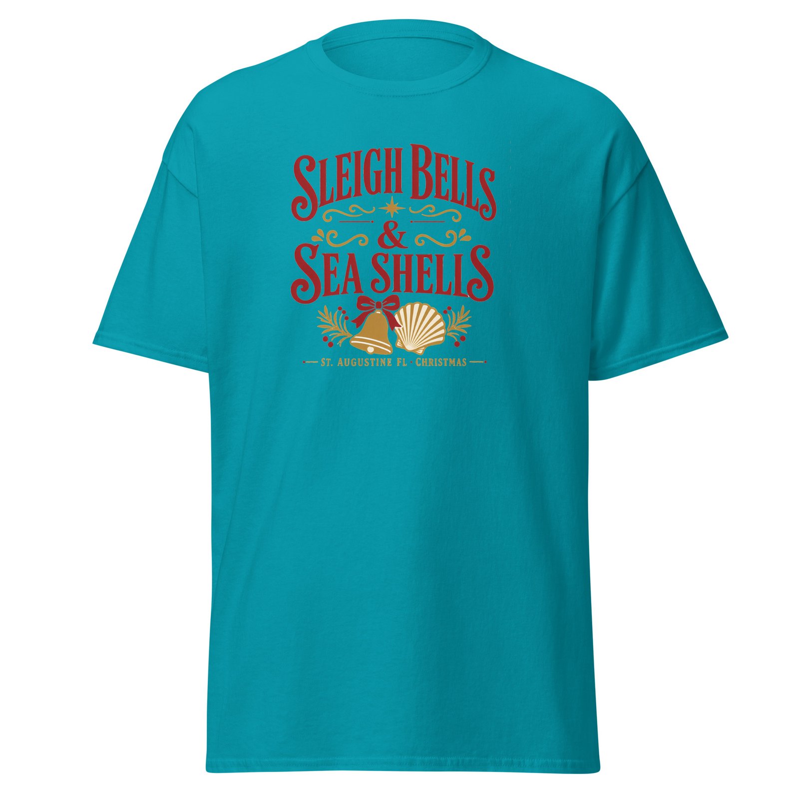 Sleigh Bells Sea Shells St. Augustine Unisex classic tee - Image 9