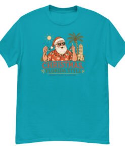 Alternative view of Christmas Florida Style Unisex classic tee