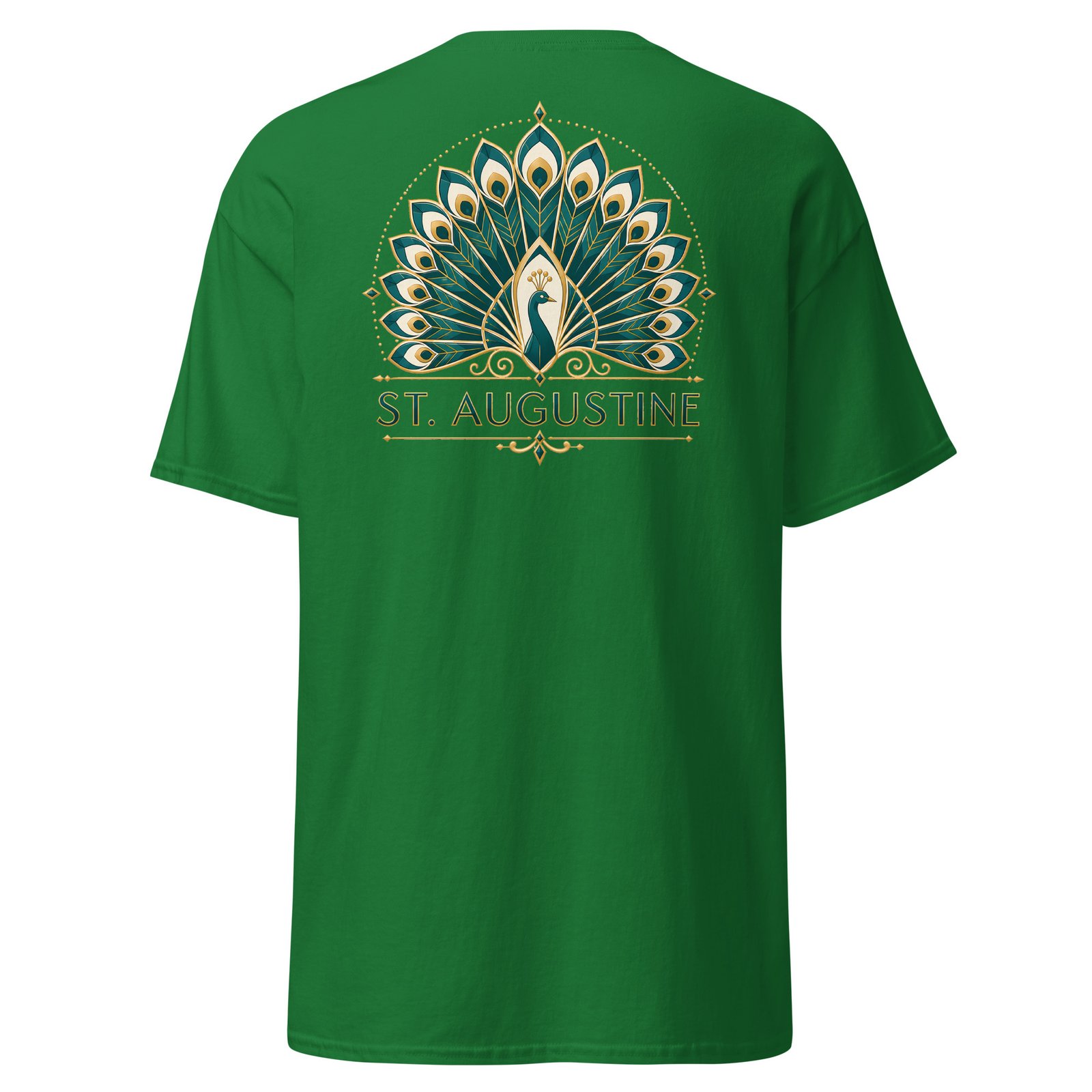 St. Augustine Est. Peacock Unisex classic tee - Image 22