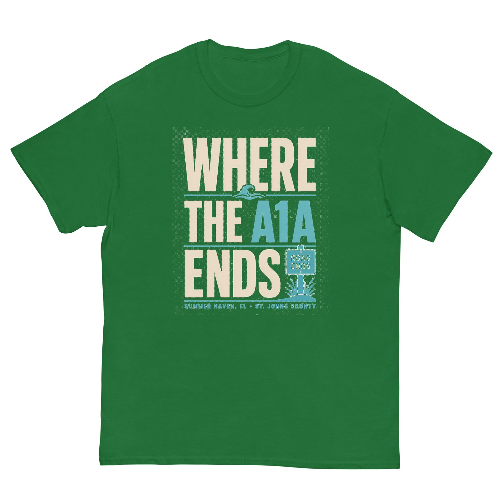 Summer Haven Where A1A Ends Unisex tee - Image 6