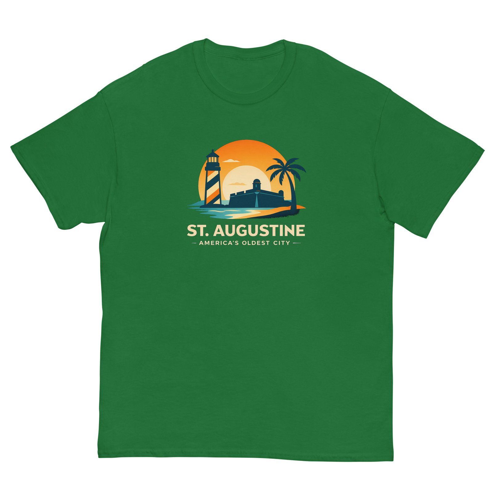 St. Augustine Americas Oldest City Sunrise Unisex tee - Image 7