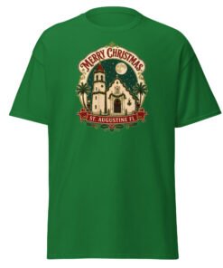 Merry Christmas St. Augustine FL Unisex classic tee - Image 4