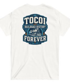 Tocoi Railroad History Unisex tee - Image 9
