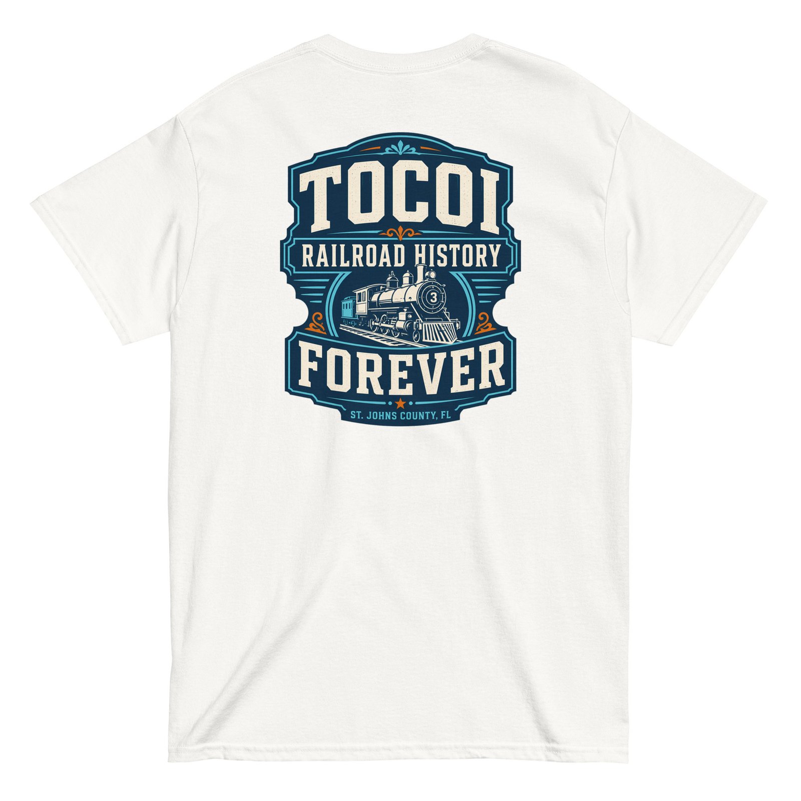 Tocoi Railroad History Unisex tee - Image 9