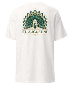 St. Augustine Est. Peacock Unisex classic tee - Image 27