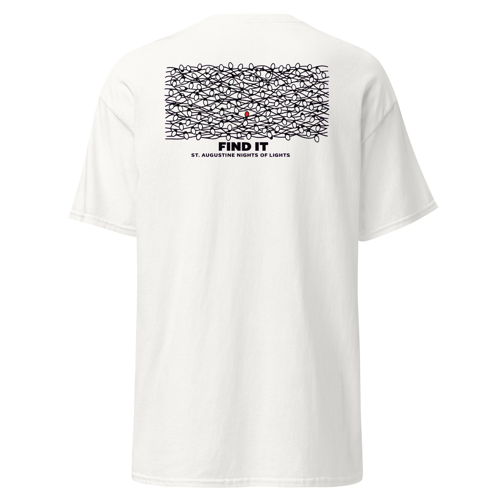 Find It Tangle Nights of Lights Unisex classic tee
