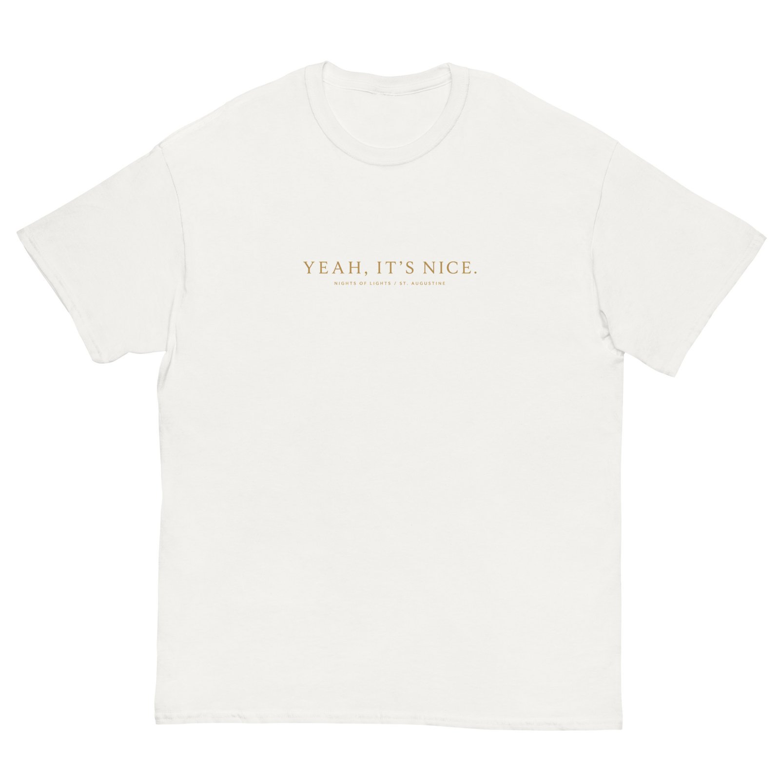 Nights of Lights Yeah It's Nice Unisex tee