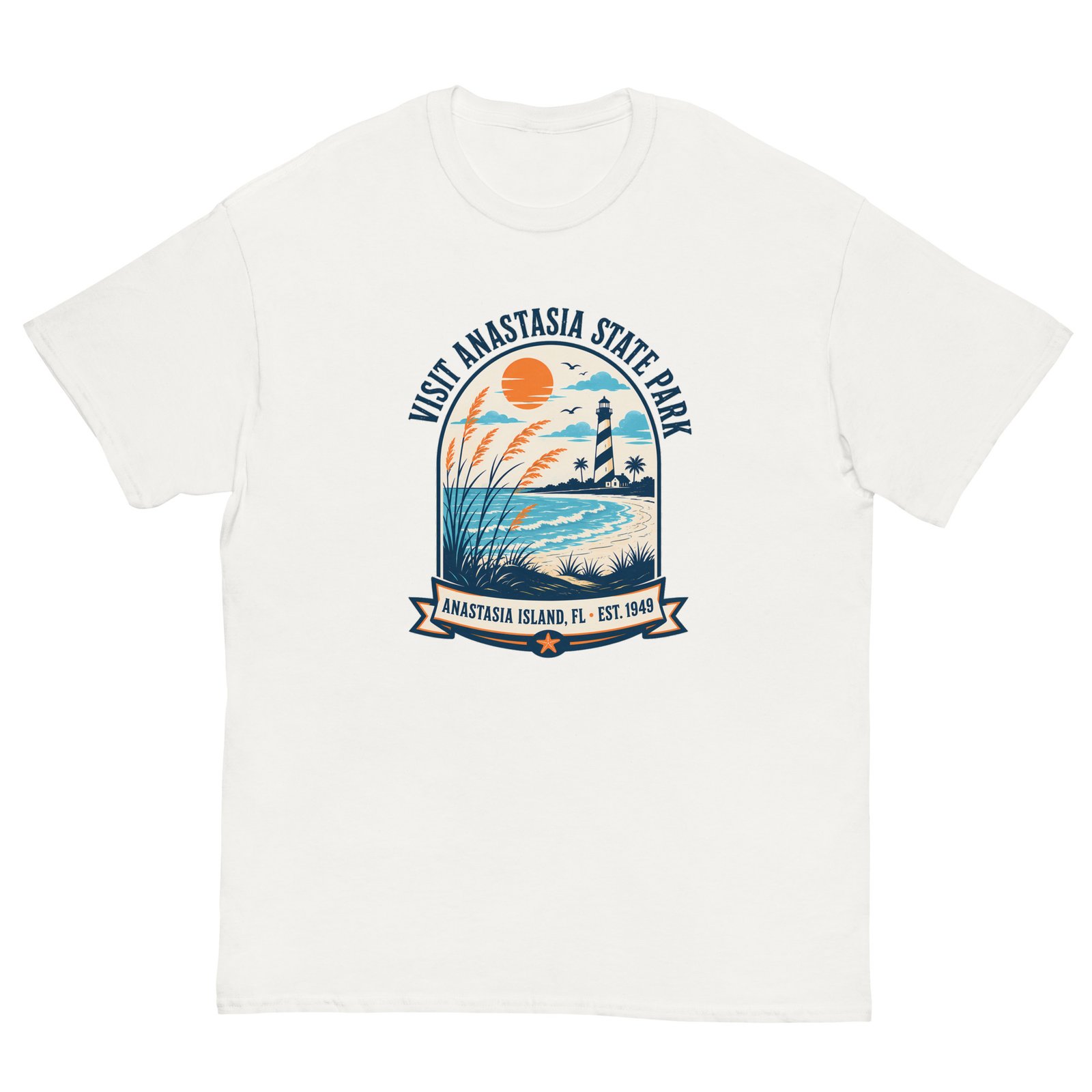 Visit Anastasia State Park Unisex tee - Image 10