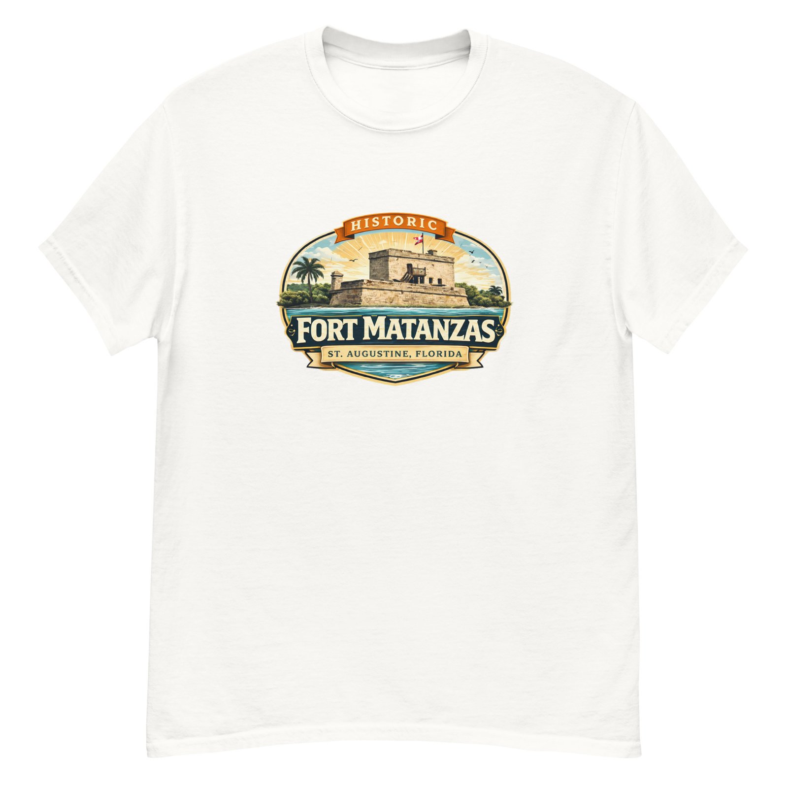 Historic Fort Matanzas Unisex tee - Image 13