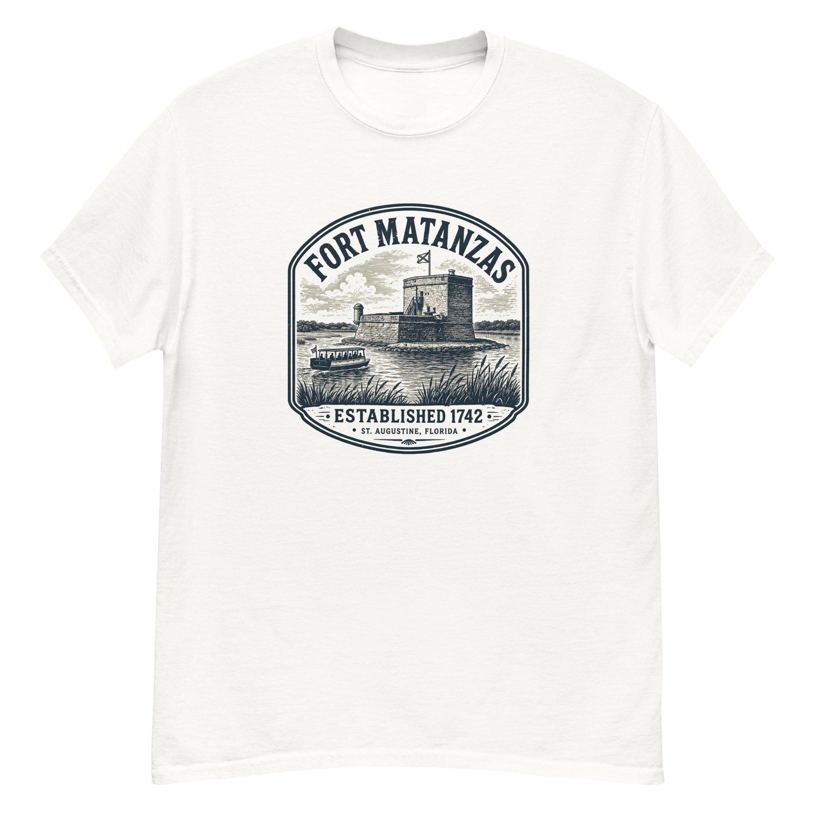 Fort Matanzas Established 1742 Unisex tee - Image 12