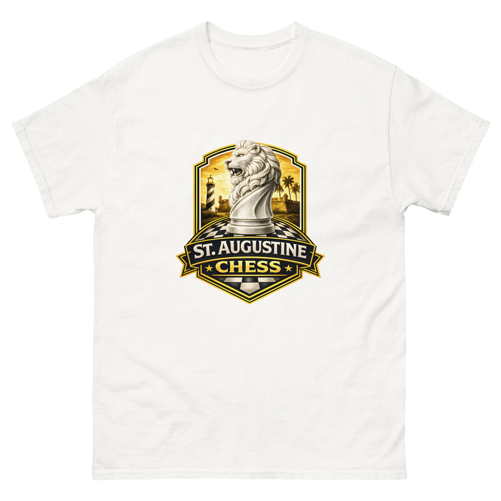 STA Chess Lion Unisex classic tee - Image 16